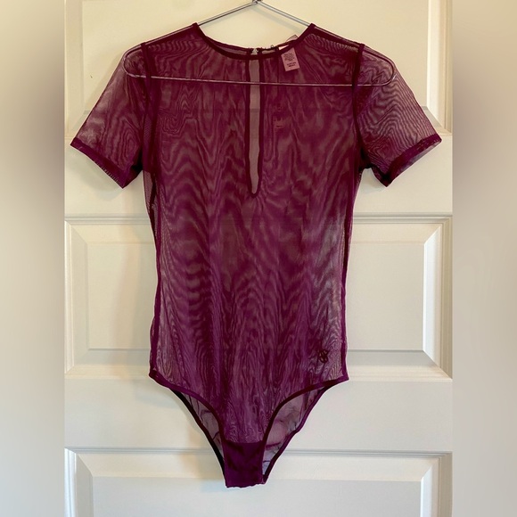 Victoria's Secret Tops - NWT Victoria’s Secret Sheer Bodysuit